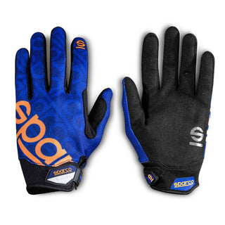 Kaufen azul-marino-naranja-fluo Guantes de trabajo Sparco MECA-3 GLOVES WORK GLOVES