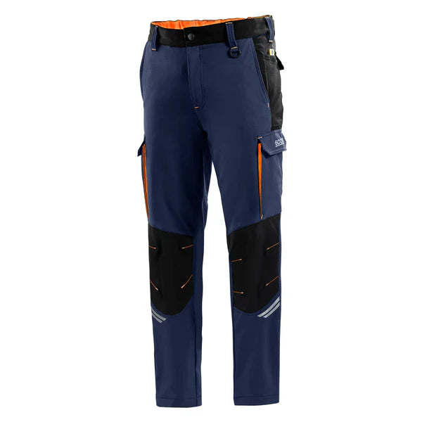 Pack Camiseta + Pantalón TeamWork Azul Marino/Naranja