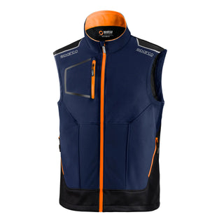 Kaufen azul-marino-naranja-fluo Chaleco tecnico Sparco ILLINOIS TECH LIGHT VEST