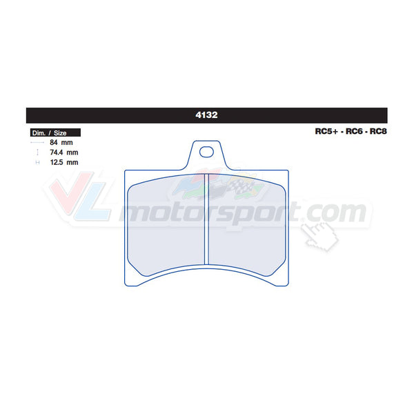 CL Brakes 4132 Juego de pastillas de freno