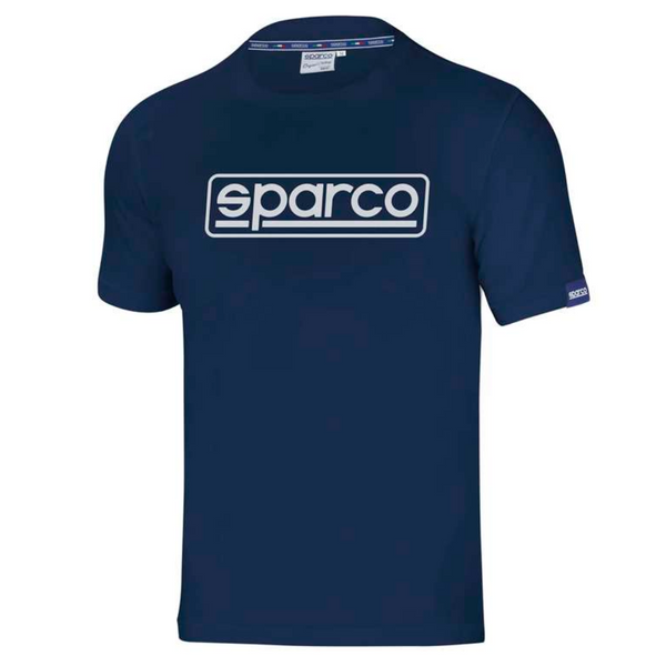 Camiseta Sparco Frame Azul Marino