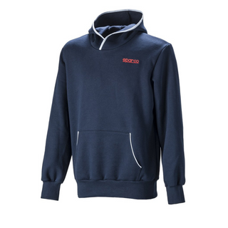 Sudadera Sparco Fashion Capucha Azul Marino