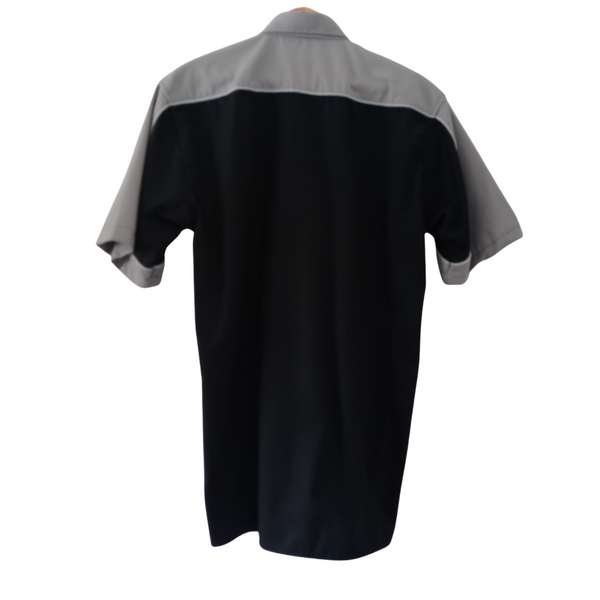 Camisa MTEAM manga corta Negro/Gris Saldo ( VER ESPECIFICACIONES )