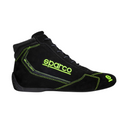 Botas Racing Sparco Slalom Negro/Verde Fluorescente | FIA 8856-2018